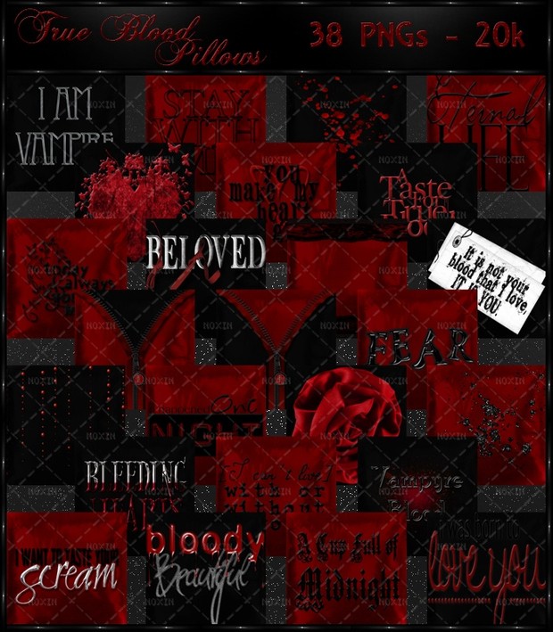 True Blood Pillows