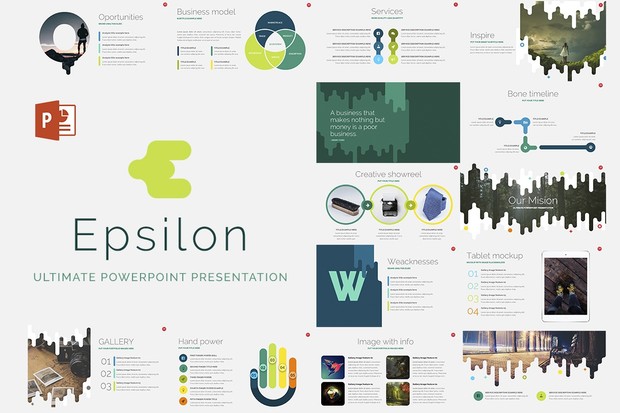 Epsilon Presentation template