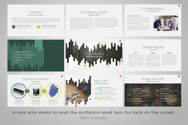 Epsilon Presentation template