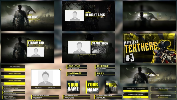 Call of Duty Infinite Warfare Stream pack