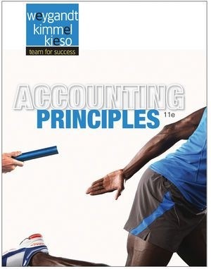Accounting Principles weygandt 11th edition solutions manual