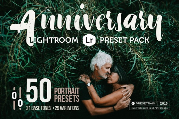 Anniversary Collection - 50 Lightroom Presets