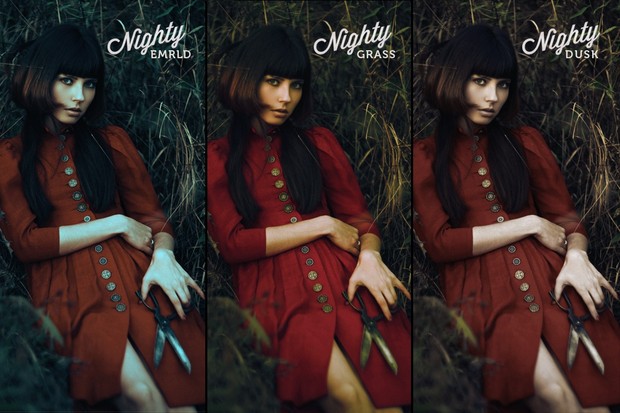Nighty Portrait Photoshop Actions