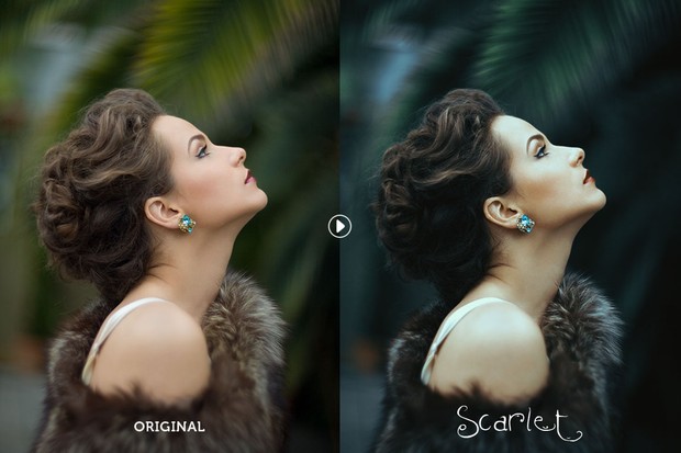 Scarlet Fantasy Photoshop Action