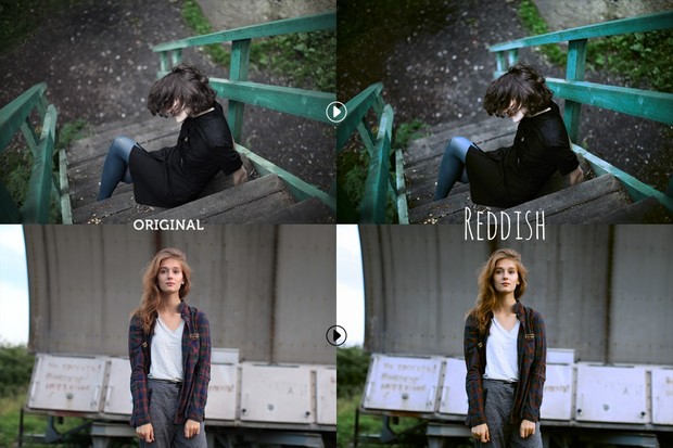 Reddish Pro Photoshop Action