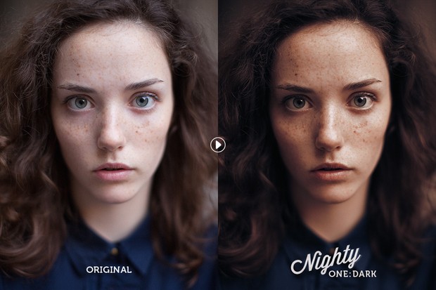 Nighty Portrait Photoshop Actions