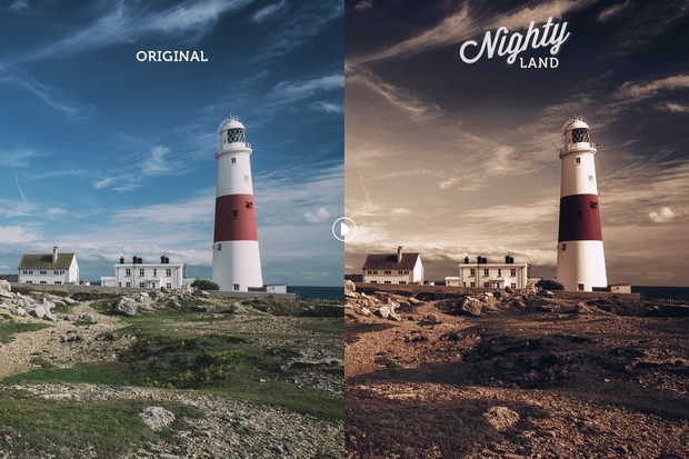 Nighty Portrait Photoshop Actions