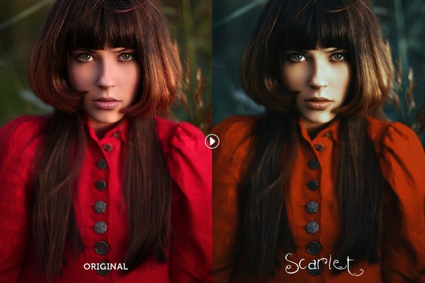 Scarlet Fantasy Photoshop Action
