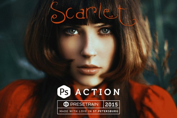 Scarlet Fantasy Photoshop Action