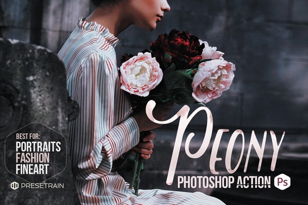 Peony Photoshop Action