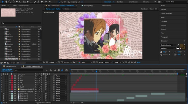Tamako Love Story Project Files!