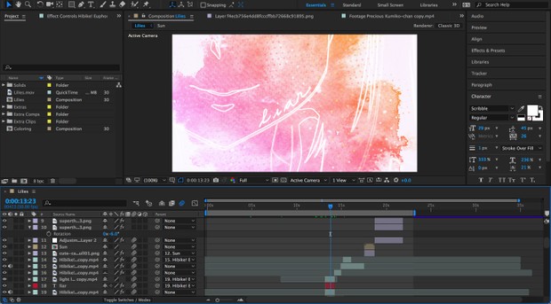 Watercolors Project File