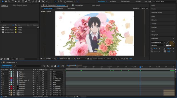 Tamako Love Story Project Files!