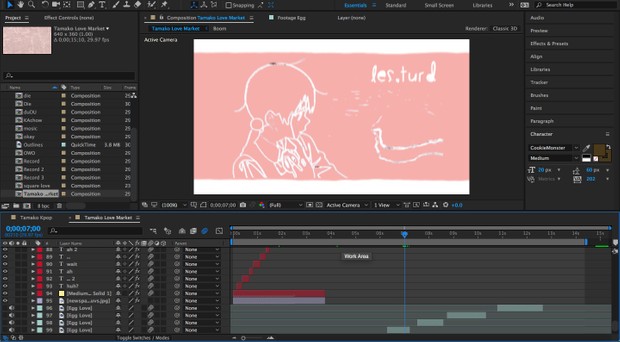 Tamako Love Story Project Files!
