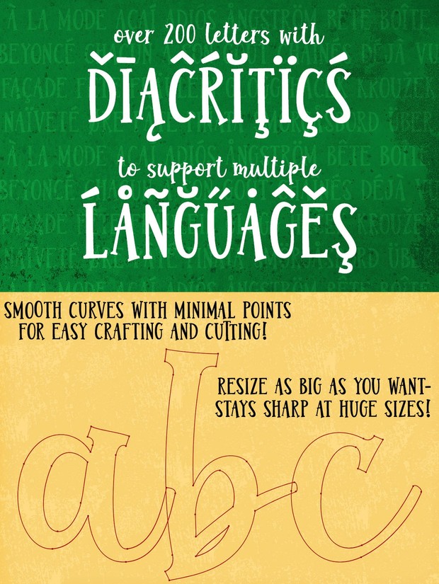Jumbuck: a script serif font!