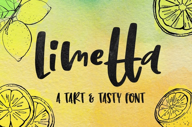 Limetta: a tart and tasty font!