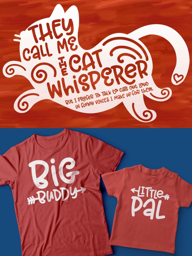 Garlic Butter: a tasty fun font!