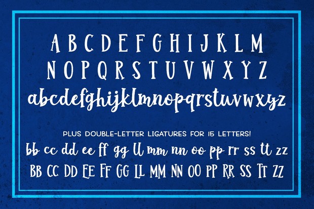 Jumbuck: a script serif font!