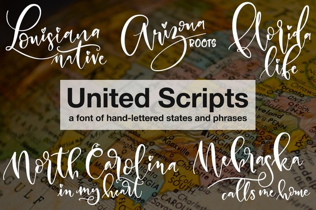 United Scripts: a font of states!