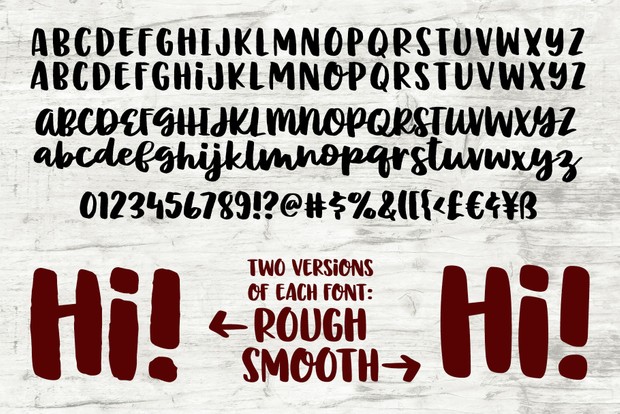 Mystical Woods - a script and caps font duo!