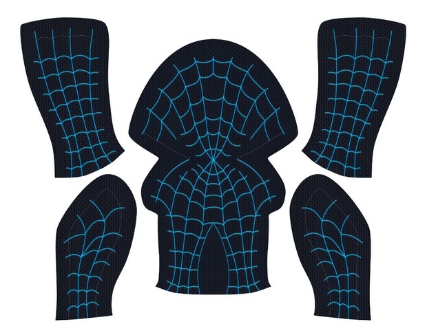 Nightwing Spiderman Female Pattern (Hooded ver.)