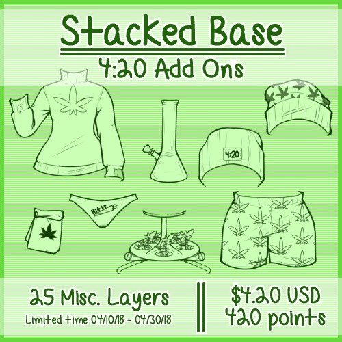Stacked 4:20 Add Ons || Limited Time