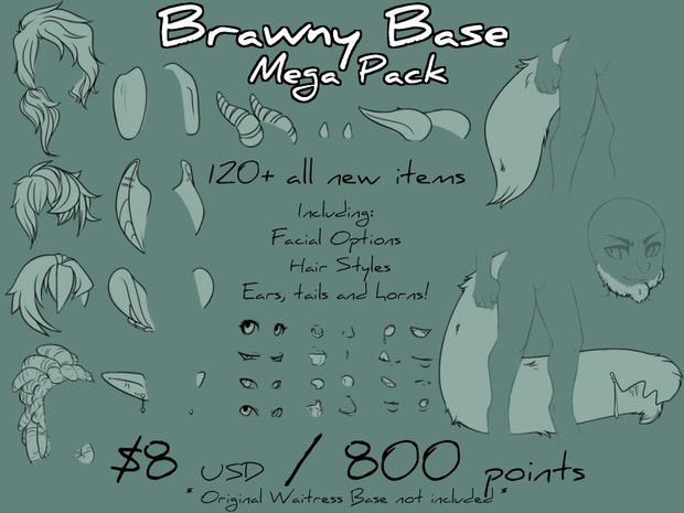 Brawny Base Mega Add On Pack