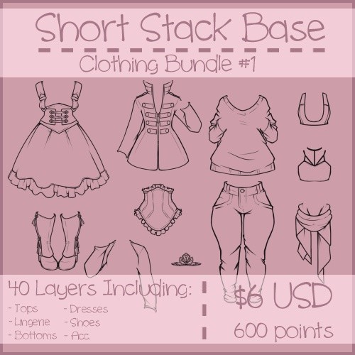 Short Stack Clothing Bundle #1