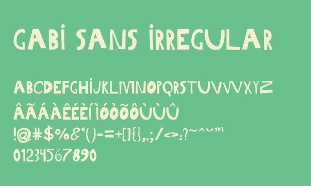 Gabi Sans Irregular