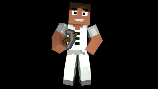 Cinema 4D - Minecraft Story Mode Character Rig V3