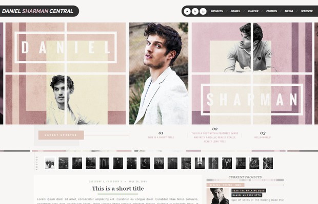 Premade 16.2: Beta (Responsive; Wordpress/Coppermine)