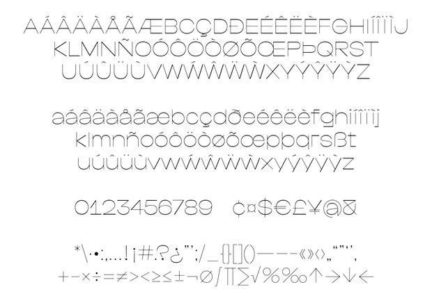 Line ExtraLight