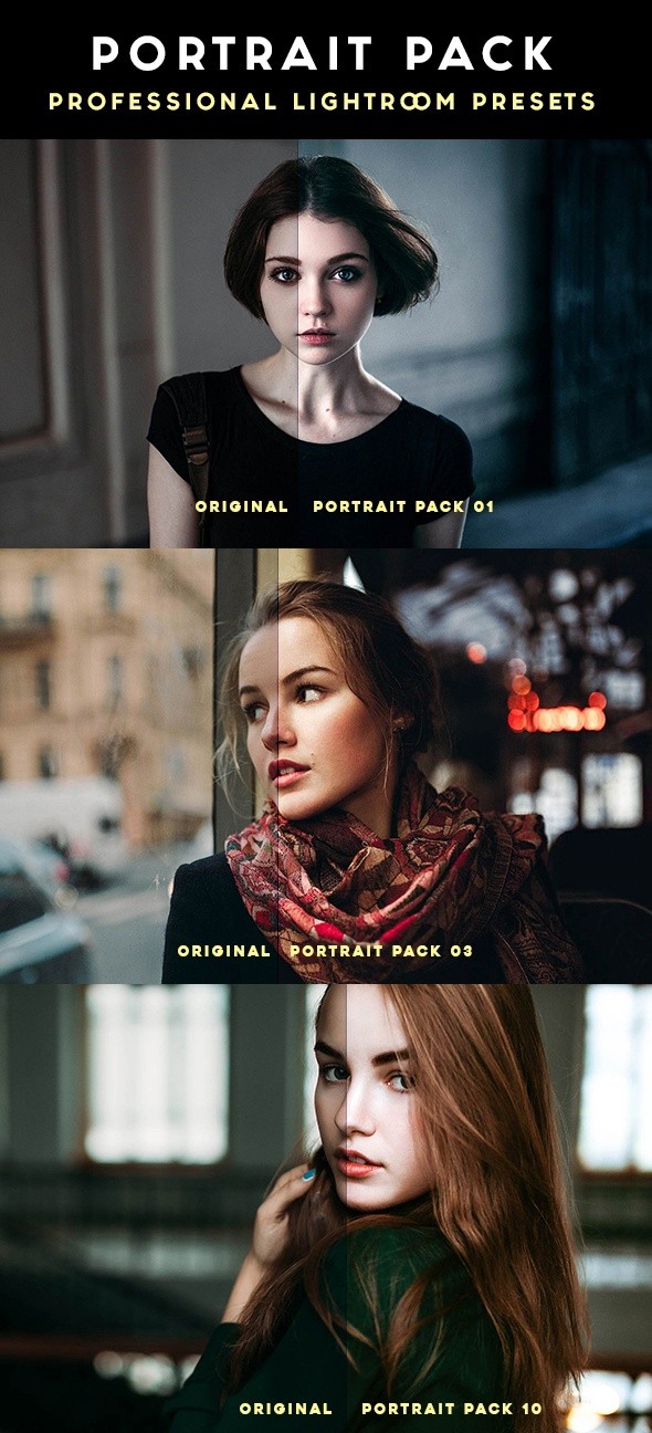 Portrait Pack Lightroom Presets