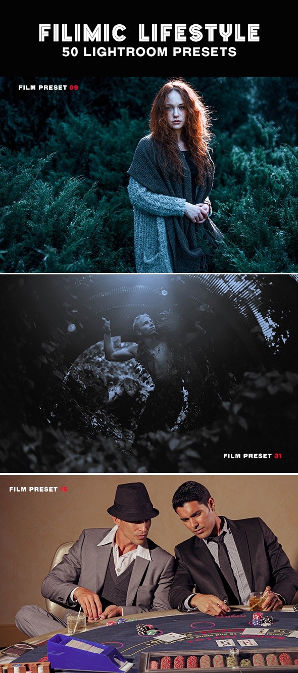 Filmic Lifestyle Lightroom Presets