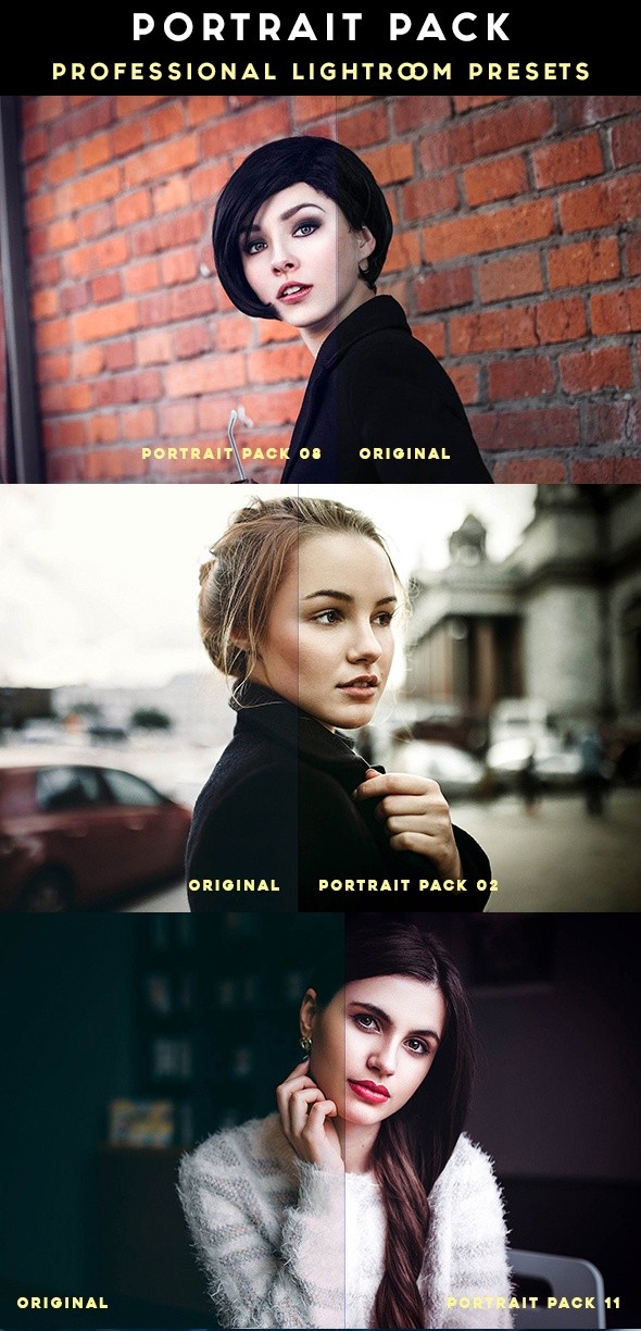 Portrait Pack Lightroom Presets