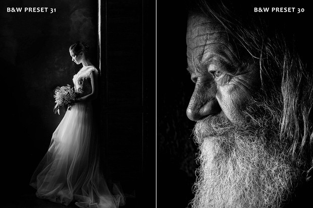 B&W Collection 50 Lightroom Presets