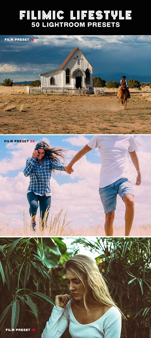 Filmic Lifestyle Lightroom Presets