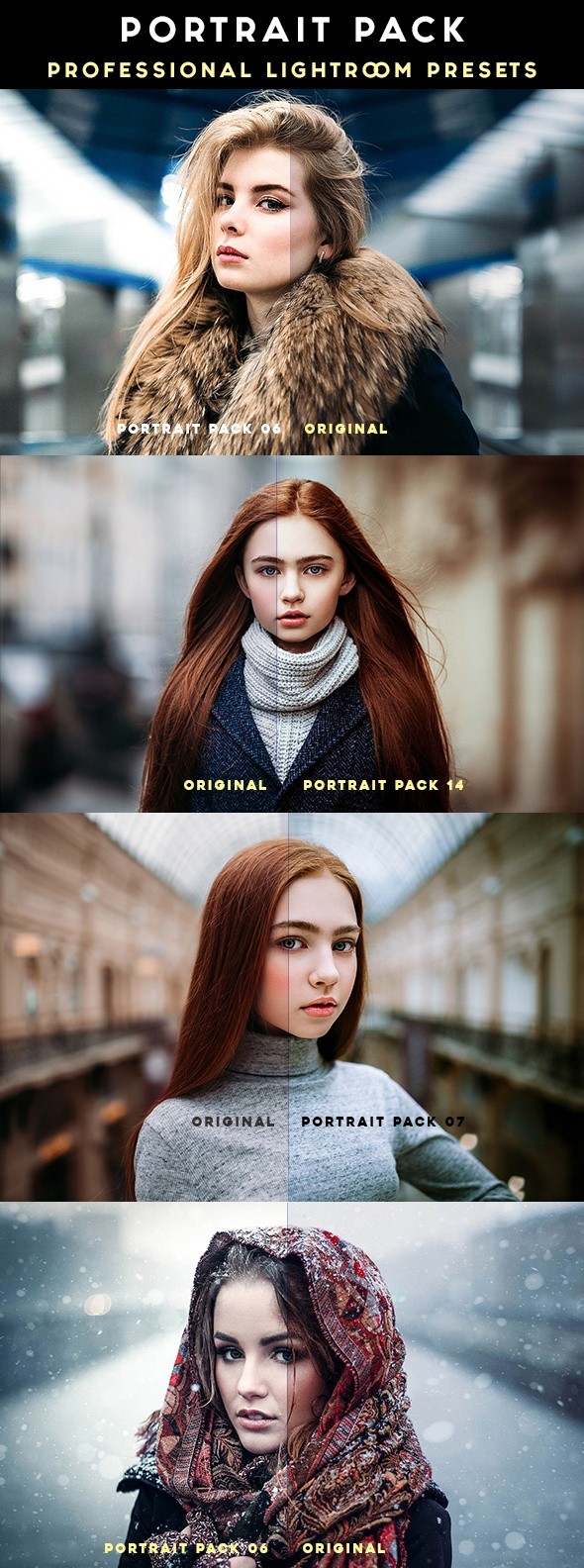 Portrait Pack Lightroom Presets