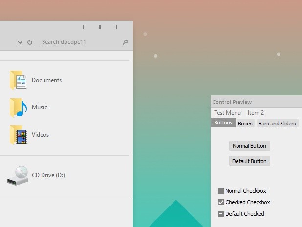 Simplify 10 Light Lines - Windows 10 Theme