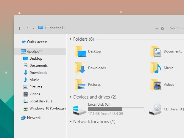 Simplify 10 Light Lines - Windows 10 Theme