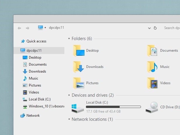 Simplify 10 Light Circles - Windows 10 Theme