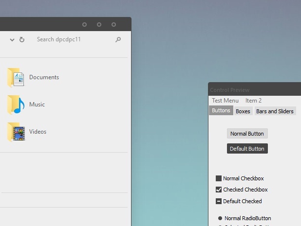 Simplify 10 Dark Circles - Windows 10 Theme