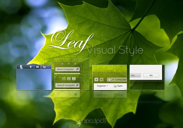 Leaf - Windows 7 Theme