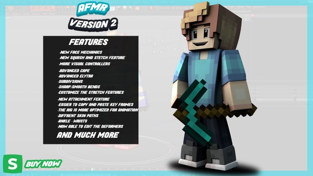 Advanced Feeble Minecraft Rig v2 (OLD)