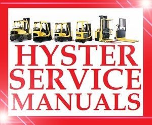 HYSTER FORKLIFT TRUCK WORKSHOP SERVICE REPAIR SHOP MAINTENANCE MANUAL