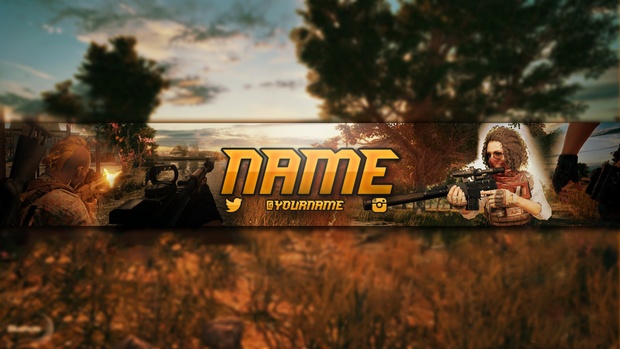 Pubg Youtube Banner Celpodesigns