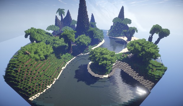 Minecraft Hub - Tropical