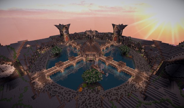 minecraft hub atlantis mcbuilds