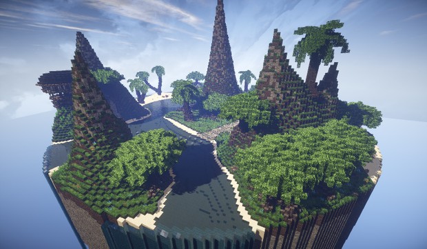 Minecraft Hub - Tropical