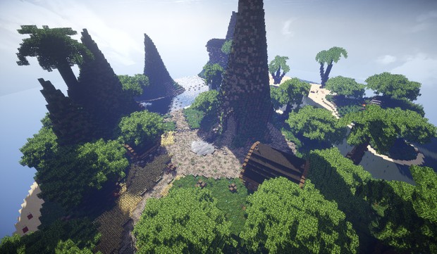 Minecraft Hub - Tropical